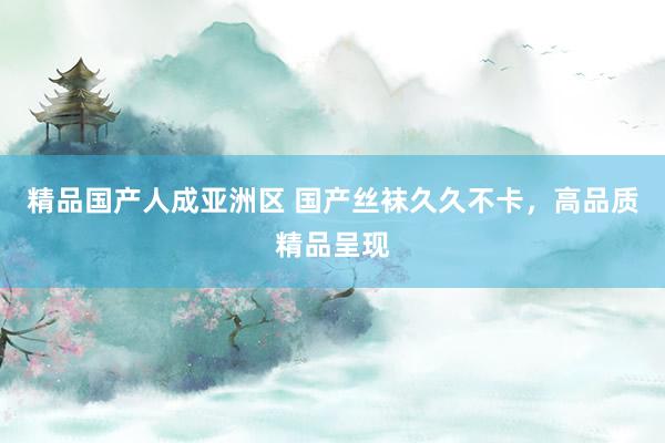 精品国产人成亚洲区 国产丝袜久久不卡，高品质精品呈现